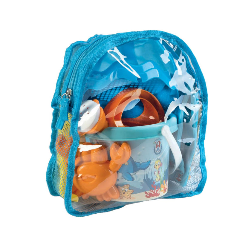 Androni - BACKPACK - BEACH SET AND ARM FLOATIES FISH