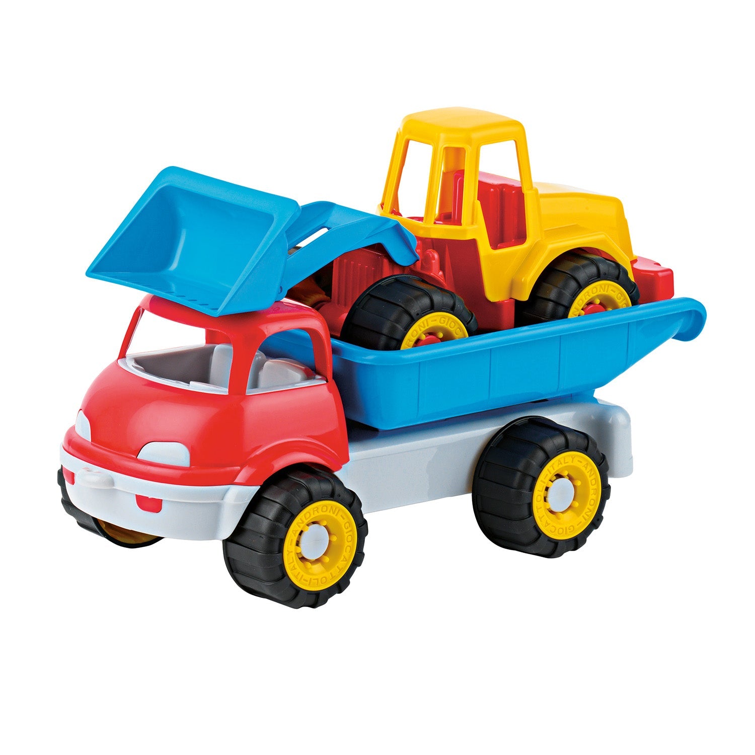 Androni - Camion à benne et pelle mécanique - 2 pièces