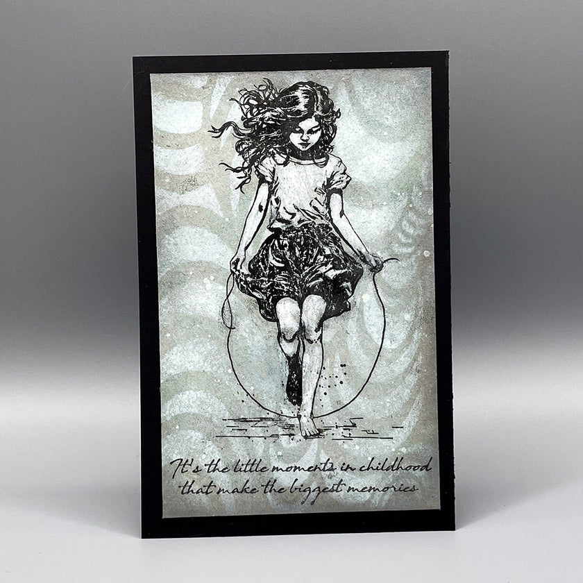 Little Moments Pre Cut Rubber Stamp Set by Andy Skinner