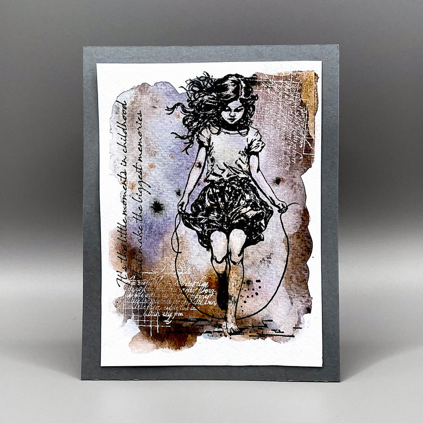 Little Moments Pre Cut Rubber Stamp Set by Andy Skinner