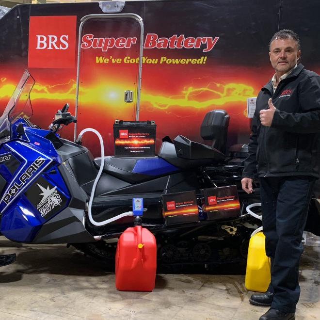 High Performance BRS14AHL-BS 2 Year Warranty & Smart Charger / Maintainer Combo Bundle Kit  12v Sealed AGM PowerSports Battery