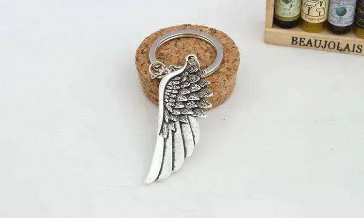 Angel wings keychain