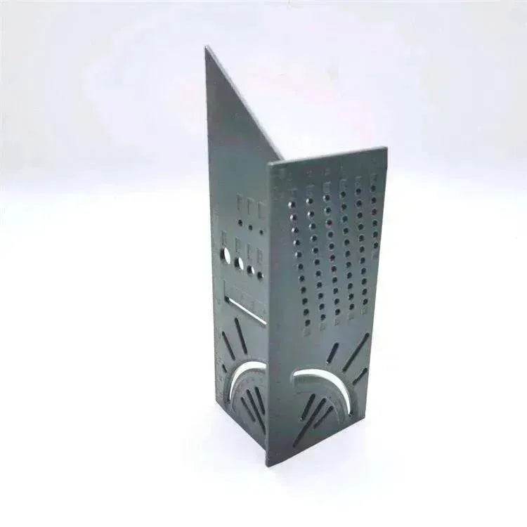 Angle measuring and positioning ruler