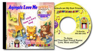 Album - CD OR MP3 - Animals Love Me