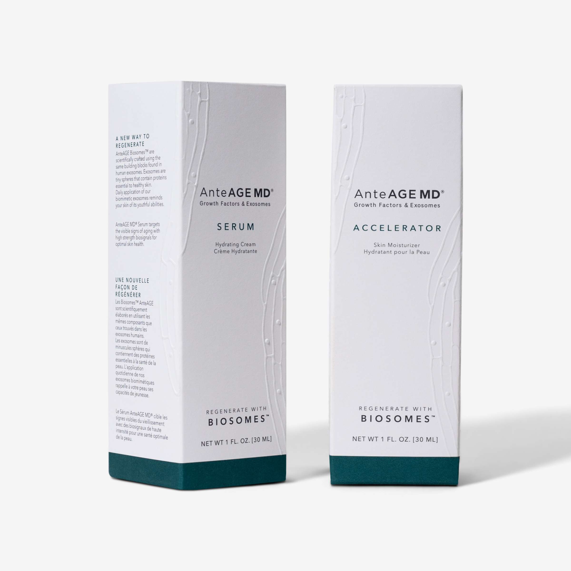 AnteAGE MD Biosome System Serum + Accelerator