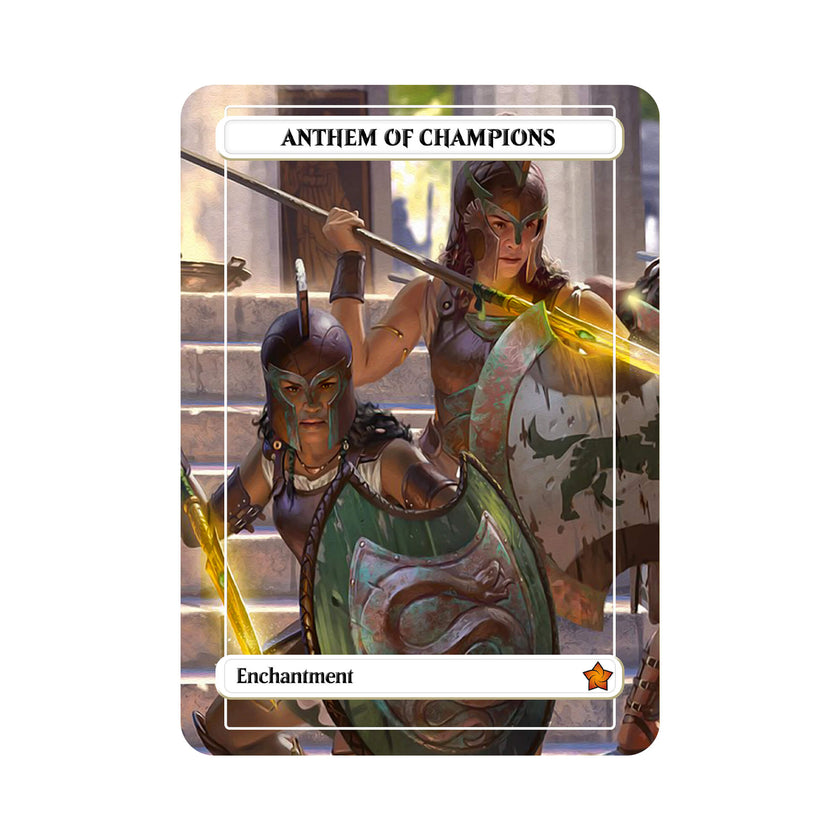 Carte Metal Orica Anthem of Champions