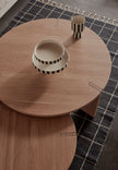 Reversible Grid Rug - Offwhite / Anthracite