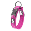 Anti-Strangulation Reflective Dog Collar – Soft Padded Nylon | 11 Colours, XXS–3XL