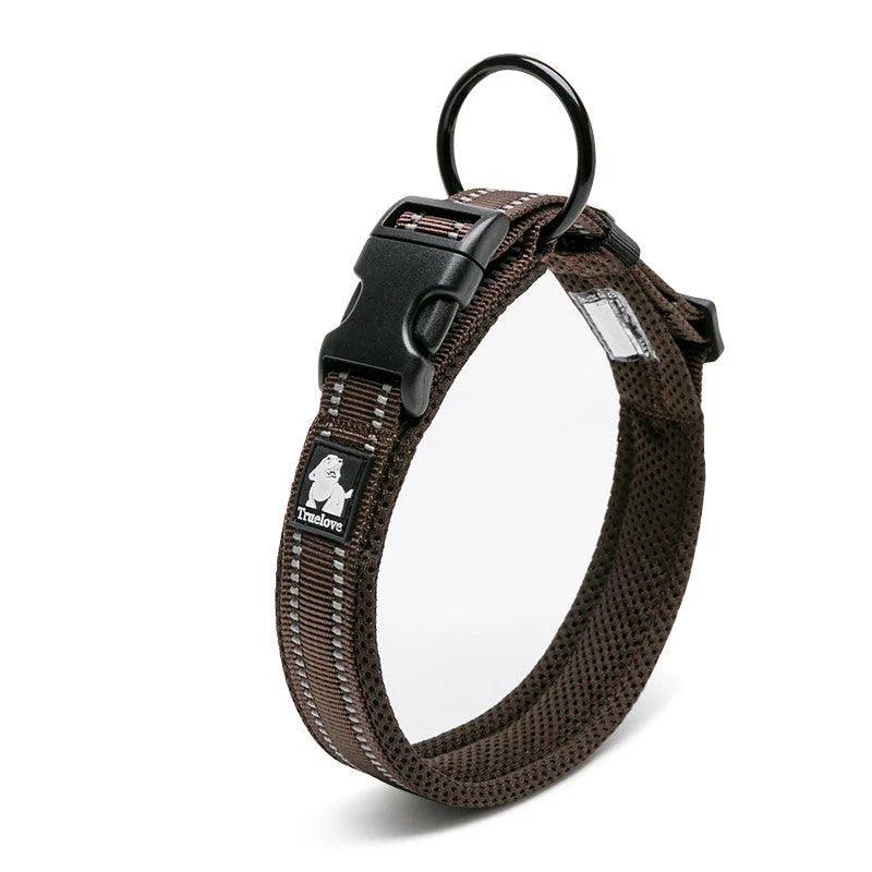 Anti-Strangulation Reflective Dog Collar – Soft Padded Nylon | 11 Colours, XXS–3XL