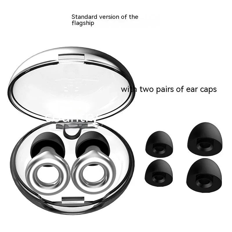 Noise-Cancelling Sleep Earplugs – Electroplated Silicone Ear Plugs | 24 Colours