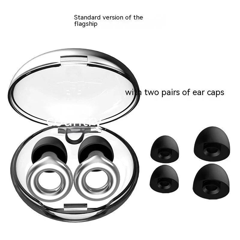 Noise-Cancelling Sleep Earplugs – Electroplated Silicone Ear Plugs | 24 Colours