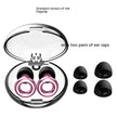 Noise-Cancelling Sleep Earplugs – Electroplated Silicone Ear Plugs | 24 Colours