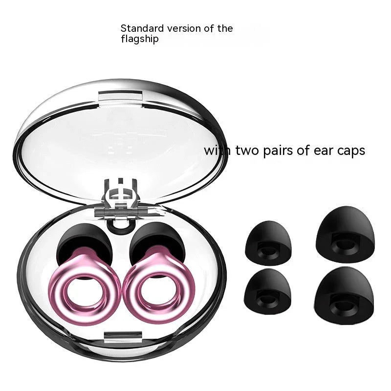 Noise-Cancelling Sleep Earplugs – Electroplated Silicone Ear Plugs | 24 Colours