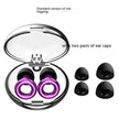 Noise-Cancelling Sleep Earplugs – Electroplated Silicone Ear Plugs | 24 Colours