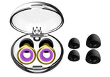 Noise-Cancelling Sleep Earplugs – Electroplated Silicone Ear Plugs | 24 Colours