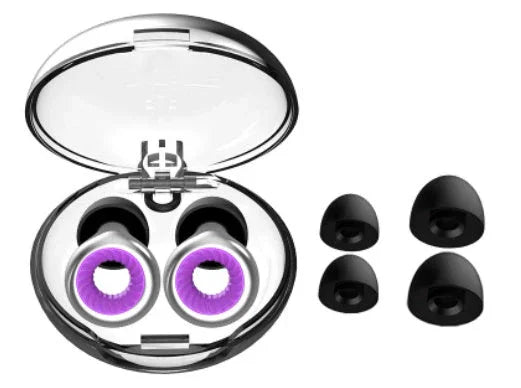 Noise-Cancelling Sleep Earplugs – Electroplated Silicone Ear Plugs | 24 Colours