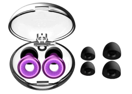 Noise-Cancelling Sleep Earplugs – Electroplated Silicone Ear Plugs | 24 Colours