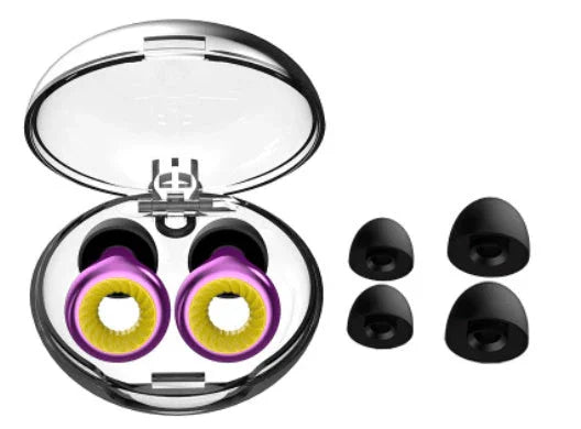 Noise-Cancelling Sleep Earplugs – Electroplated Silicone Ear Plugs | 24 Colours