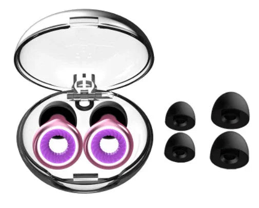 Noise-Cancelling Sleep Earplugs – Electroplated Silicone Ear Plugs | 24 Colours