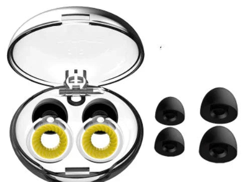 Noise-Cancelling Sleep Earplugs – Electroplated Silicone Ear Plugs | 24 Colours