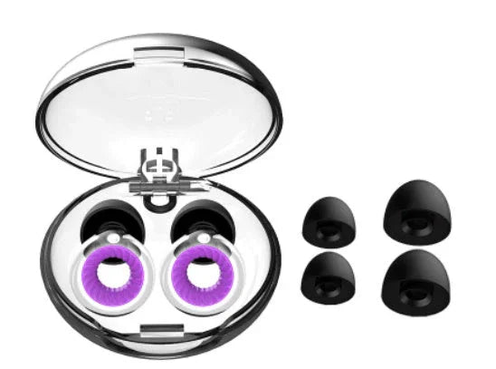 Noise-Cancelling Sleep Earplugs – Electroplated Silicone Ear Plugs | 24 Colours