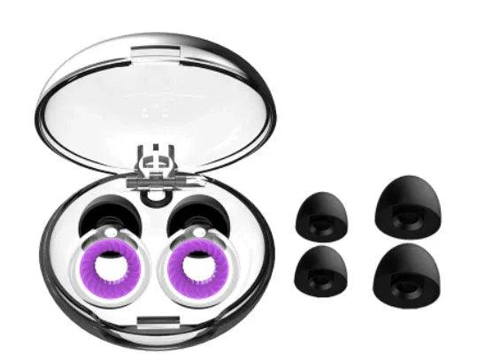 Noise-Cancelling Sleep Earplugs – Electroplated Silicone Ear Plugs | 24 Colours