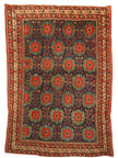 Antique Afshar Rug | 4' 3