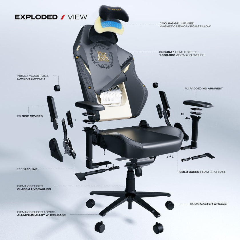 The Lord of the Rings™ (Black Edition) Gaming Chair