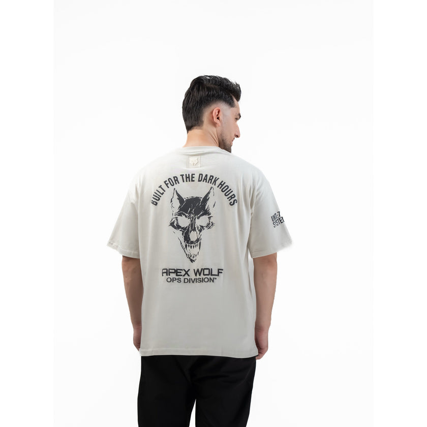 OPERATOR_77 OVERSIZED TEE — TACTICAL BEIGE