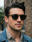 Briar – Round Keyhole Bridge Sunglasses | Bolero Eyewear