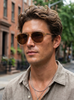 Zephyr – Retro Acetate Aviator Sunglasses | Bolero Eyewear