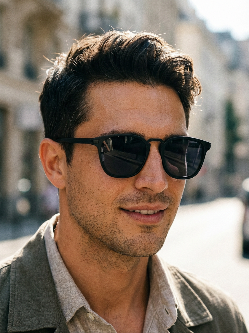 Maven – Square Keyhole Sunglasses | Bolero Eyewear
