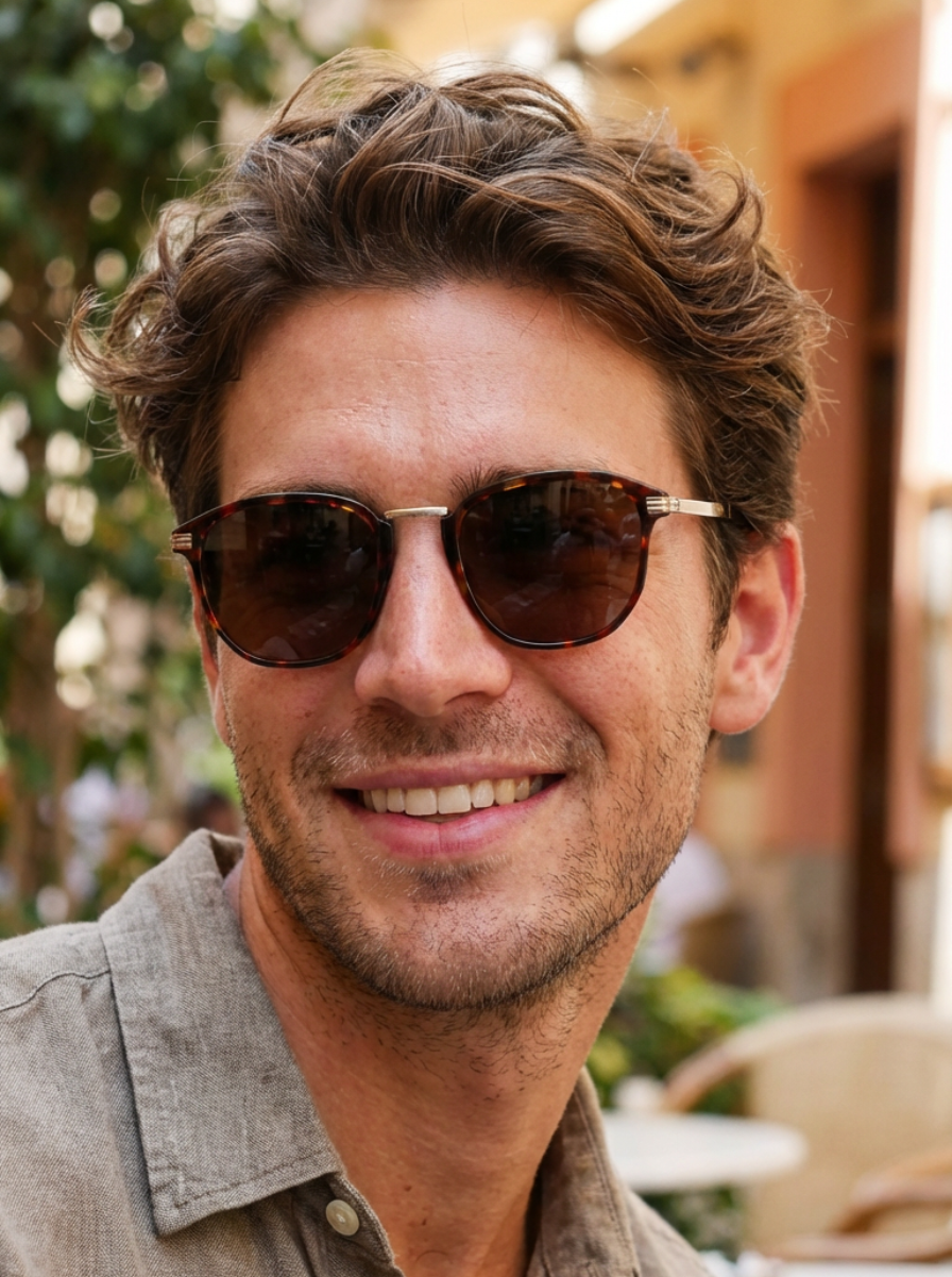 Roan – Retro Round Sunglasses | Bolero Eyewear