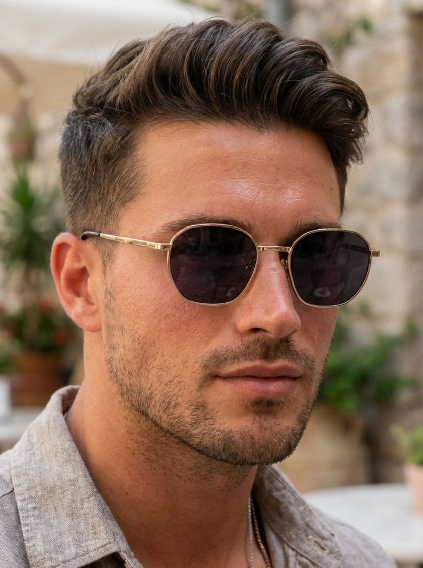 Onyx – Hexagonal Sunglasses | Bolero Eyewear