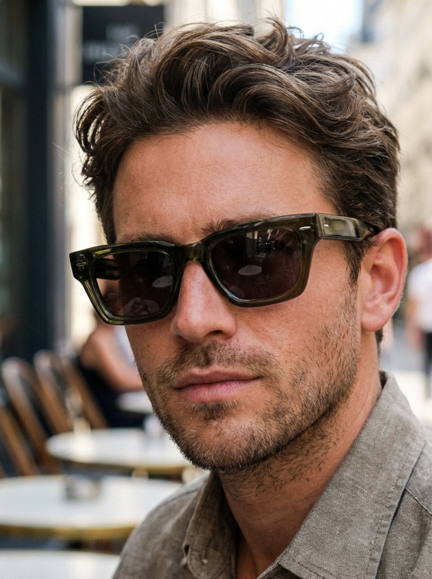 Knox – Bold Square Wayfarer Sunglasses | Bolero Eyewear