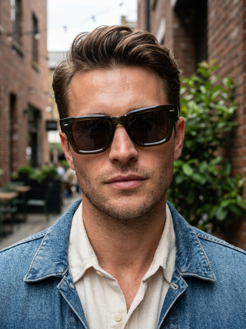 Knox – Bold Square Wayfarer Sunglasses | Bolero Eyewear