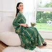 Arab  Bronzing Craft Dress Women Party Dress