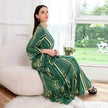 Arab  Bronzing Craft Dress Women Party Dress