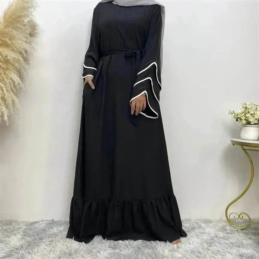 Arab  Fashion Dress At Hem For Women