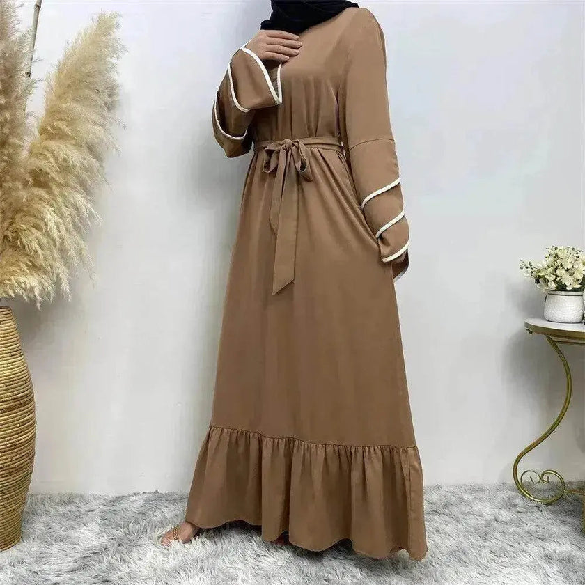 Arab  Fashion Dress At Hem For Women
