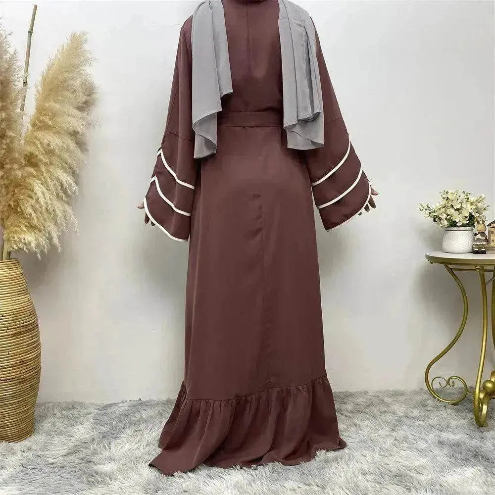 Arab  Fashion Dress At Hem For Women