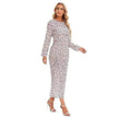 Arab  Fashion Hijab Dress Printed Abayas For Women