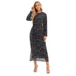 Arab  Fashion Hijab Dress Printed Abayas For Women