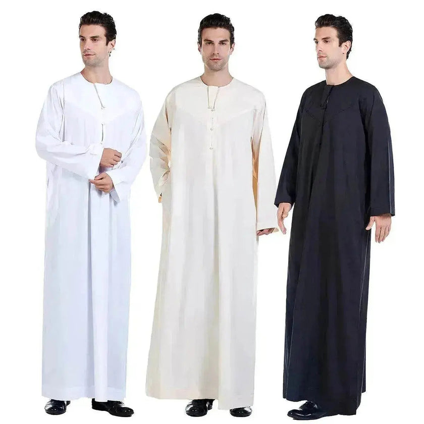 Arab Middle Eastern Emirates Style  Men's Robe