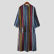 Arab Striped Printed Arab  Men's Robe