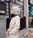 Arab girl Arab  plus size two-piece suit