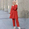 Arab girl Arab  plus size two-piece suit