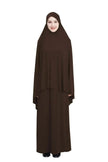 Arab  ladies hijab skirt suit prayer dress