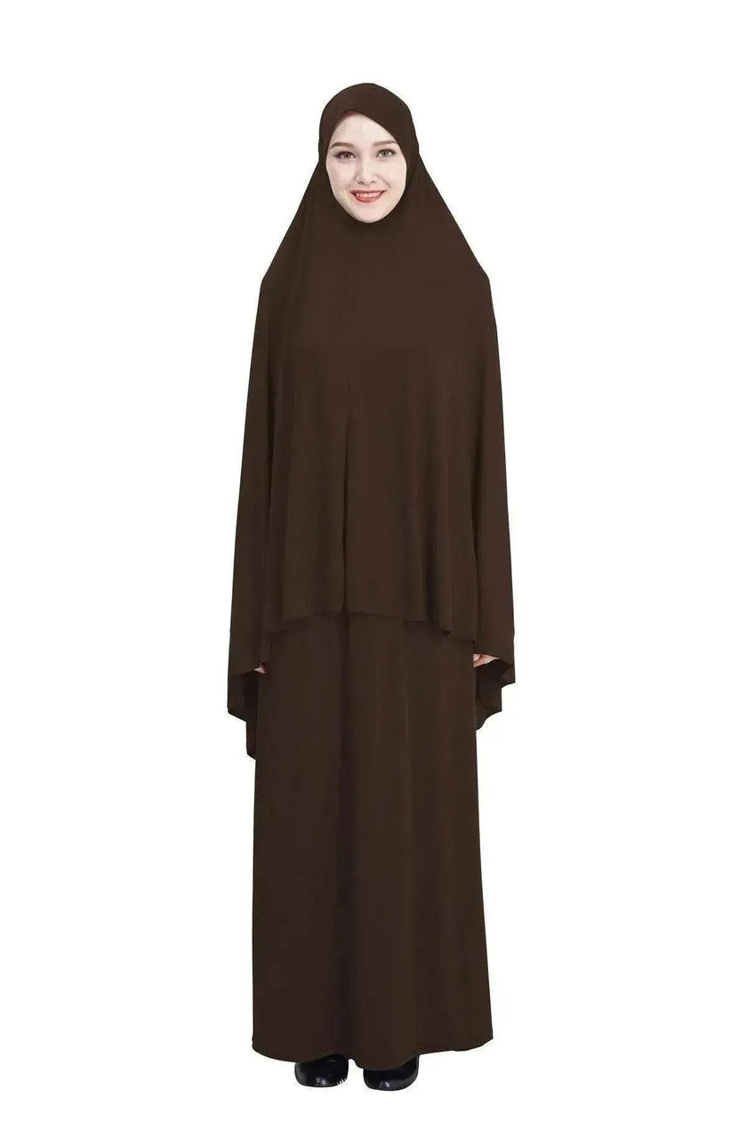 Arab  ladies hijab skirt suit prayer dress