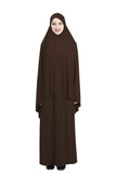 Arab  ladies hijab skirt suit prayer dress
